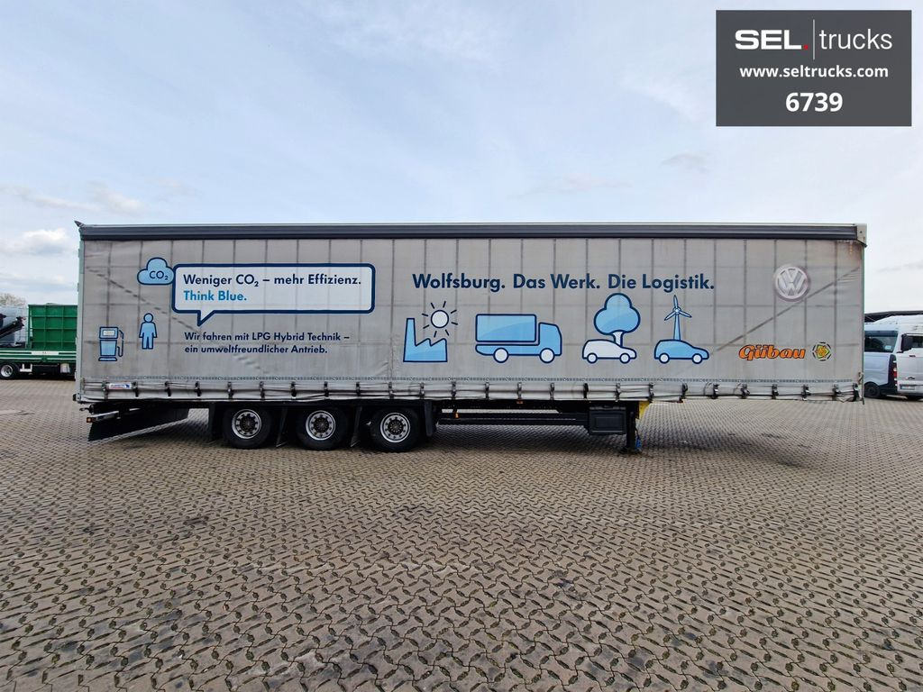 Schmitz Cargobull SCS 24/L 13.62 M B / Hubdach / Liftachse  - Curtainsider semi-trailer: picture 4