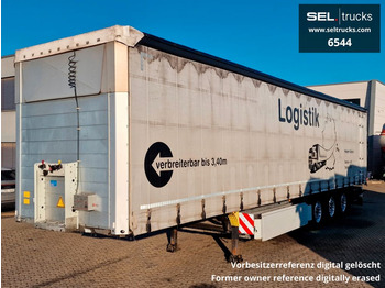 Schmitz Cargobull SCS 24/L-13.62 X-Light / Verbreiterbar / Hubdach  - Curtainsider semi-trailer: picture 1