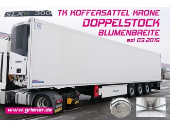 Refrigerator semi-trailer Schmitz Cargobull SD 27/DOPPELSTOCK / SLXe 300 /BLUMENBREITE / TOP: picture 1