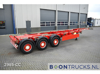 Schmitz Cargobull SGF*S3 | 2x20-30-40-45ft HC * DISC BRAKES * LIFT AXLE * 2x EXTENDABLE  * NL TRAILER * APK 08-2024 - Container transporter/ Swap body semi-trailer: picture 1