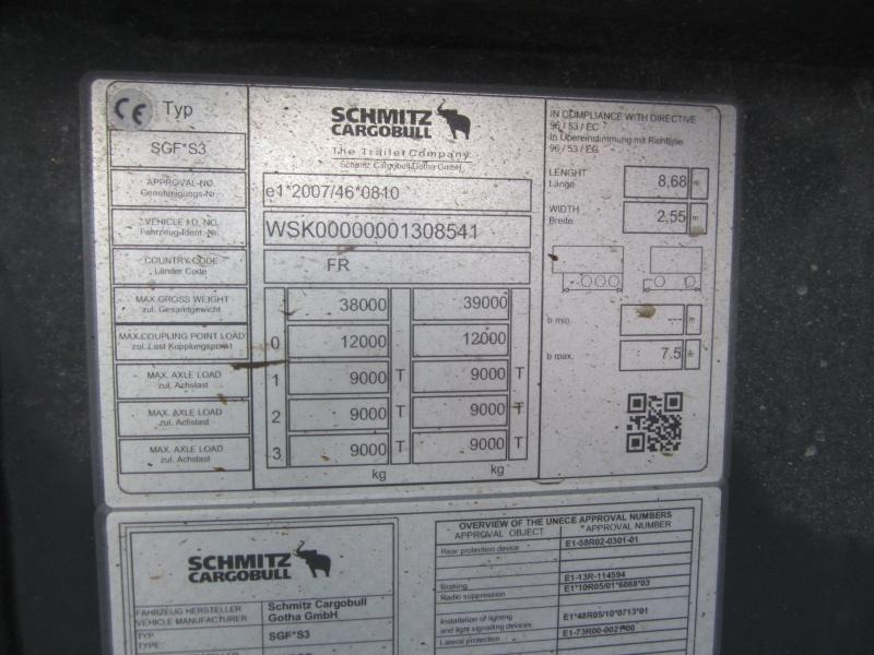 Schmitz Cargobull SKI 22 SAF - Tipper semi-trailer: picture 2