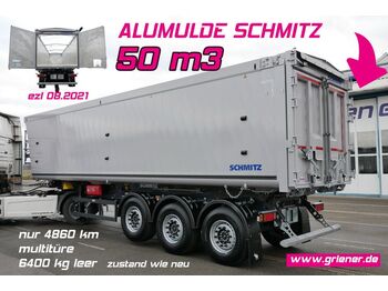 Tipper semi-trailer Schmitz Cargobull SKI 24/ALUMULDE 50m³ GETREIDE MULTITÜRE TOP LIFT: picture 1