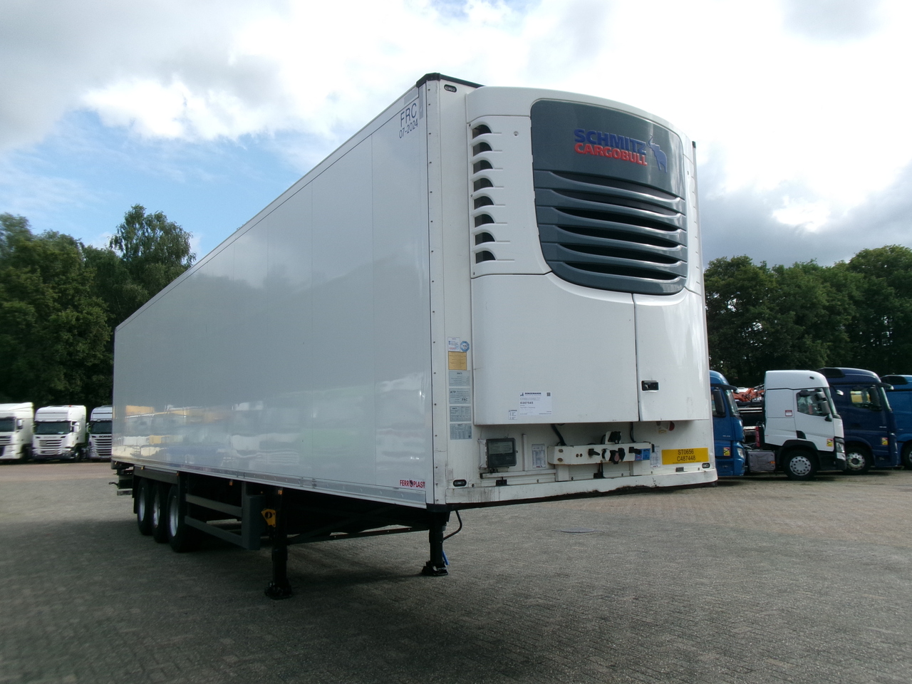 Schmitz Frigo trailer + Cargobull Cool TKM - Refrigerator semi-trailer: picture 2