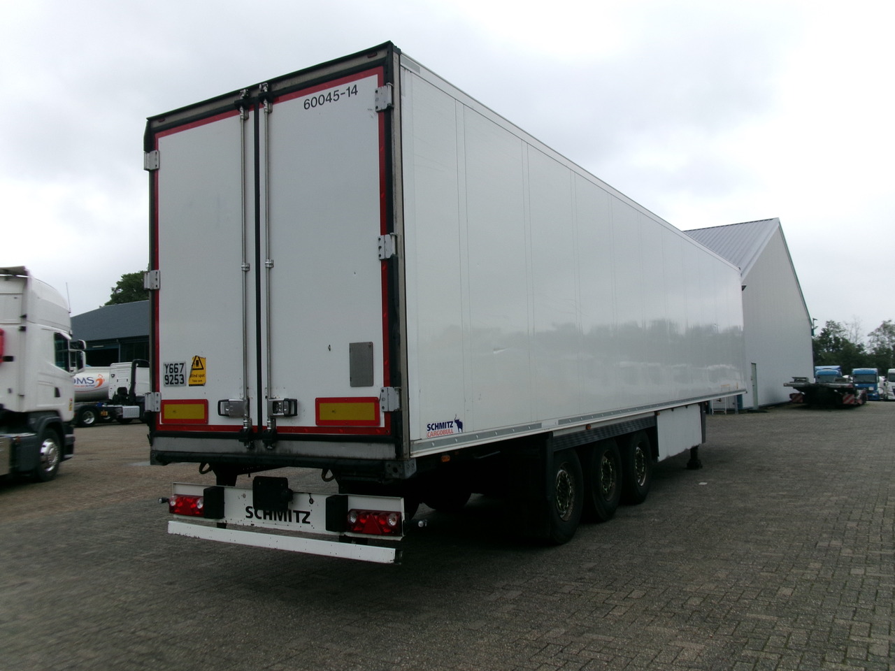 Schmitz Frigo trailer + Carrier Vector 1550 - Refrigerator semi-trailer: picture 3