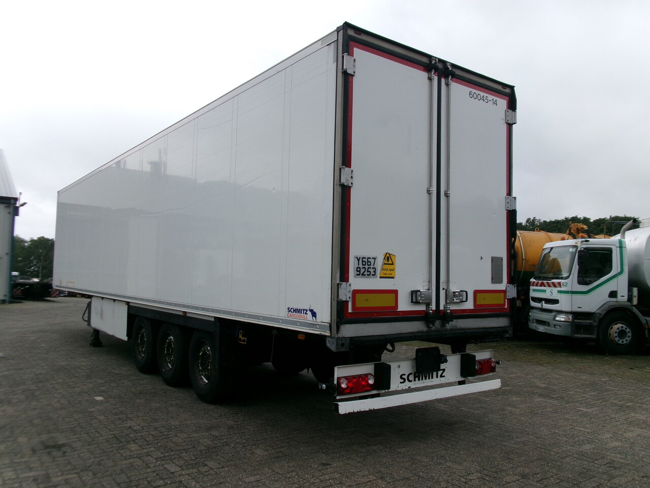 Schmitz Frigo trailer + Carrier Vector 1550 - Refrigerator semi-trailer: picture 4