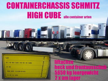 Container transporter/ Swap body semi-trailer Schmitz SCF 24 G / HIGH CUBE 20/30/40/45 2x vorhanden: picture 1