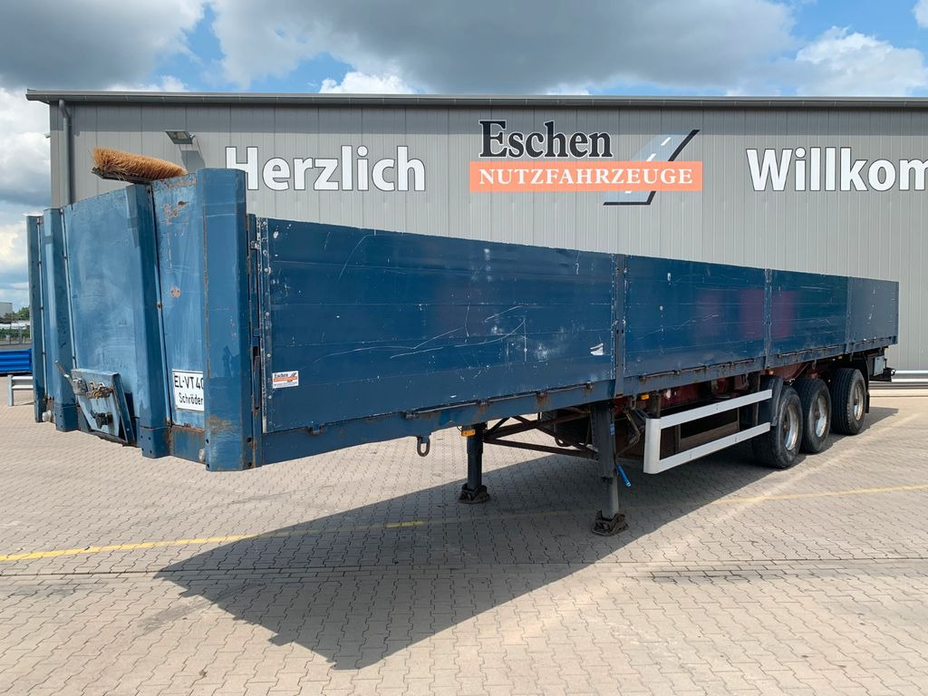 Schröder | Duomatic*Luft-Lift*ABS  - Dropside/ Flatbed semi-trailer: picture 1