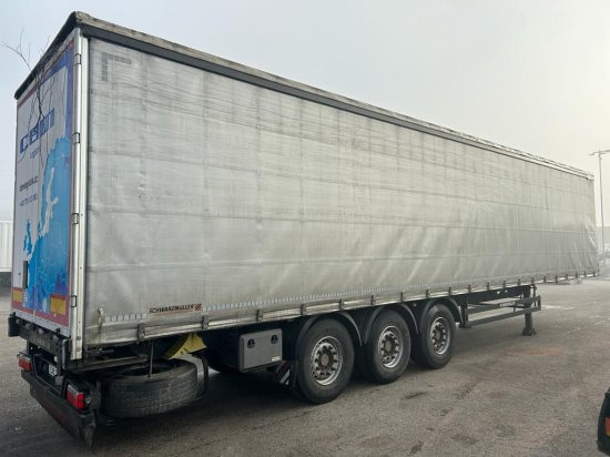 Schwarzmüller S1, SAF Achsen, EDSCHA-Verdeck, XL Zertifikat, Coil - Curtainsider semi-trailer: picture 4