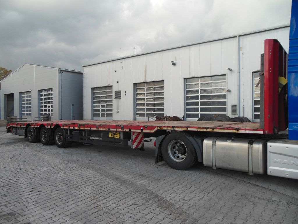 Schwarzmüller SPA 3/E, LOWDECK-MEGA-PLATTFORM-TELESKOP 6M  - Low loader semi-trailer: picture 2