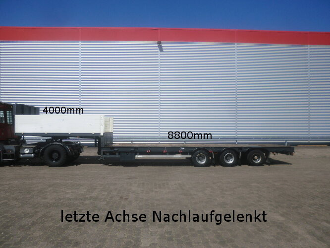 Schwarzmüller STP 3/ZV-N STP 3/ZV-N, 3-Achse nachlaufgelenkt, mit 6x Twist Lock - Low loader semi-trailer: picture 2