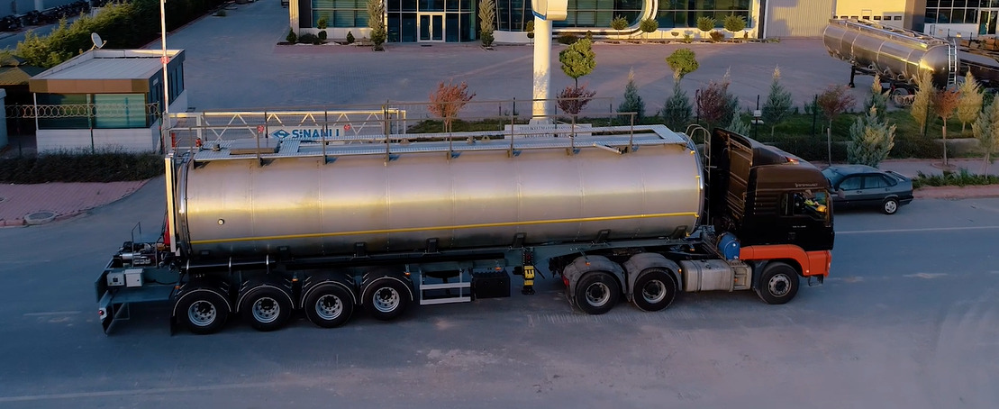 Sinan tanker Bitumen tanker 50 m3 - Tank semi-trailer: picture 2