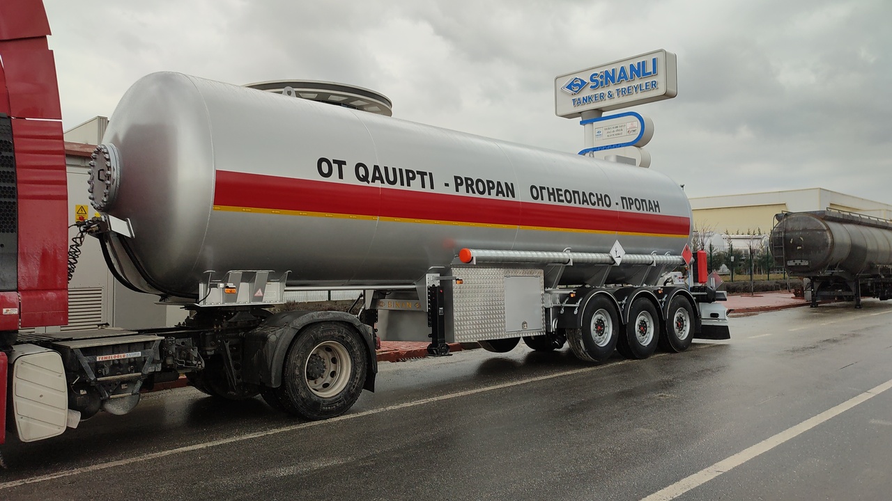 Sinan tanker LPG tanker - Газовоз - Tank semi-trailer: picture 4