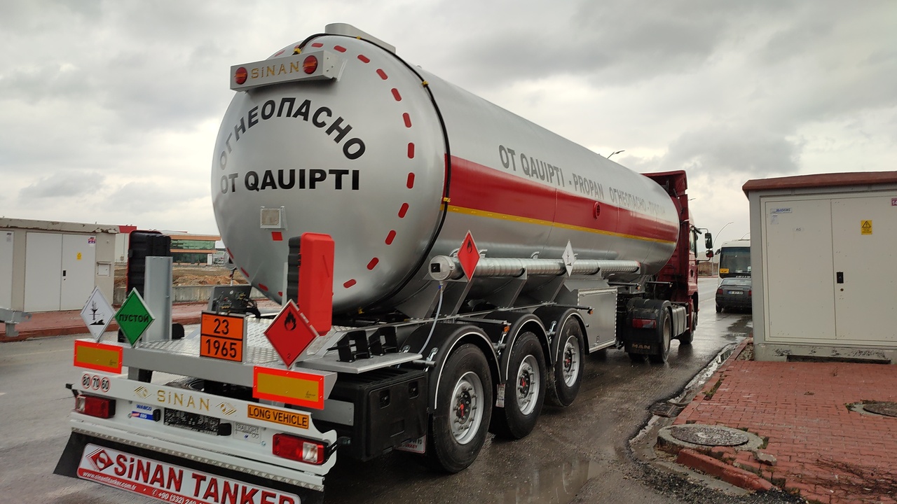 Sinan tanker LPG tanker - Газовоз - Tank semi-trailer: picture 1