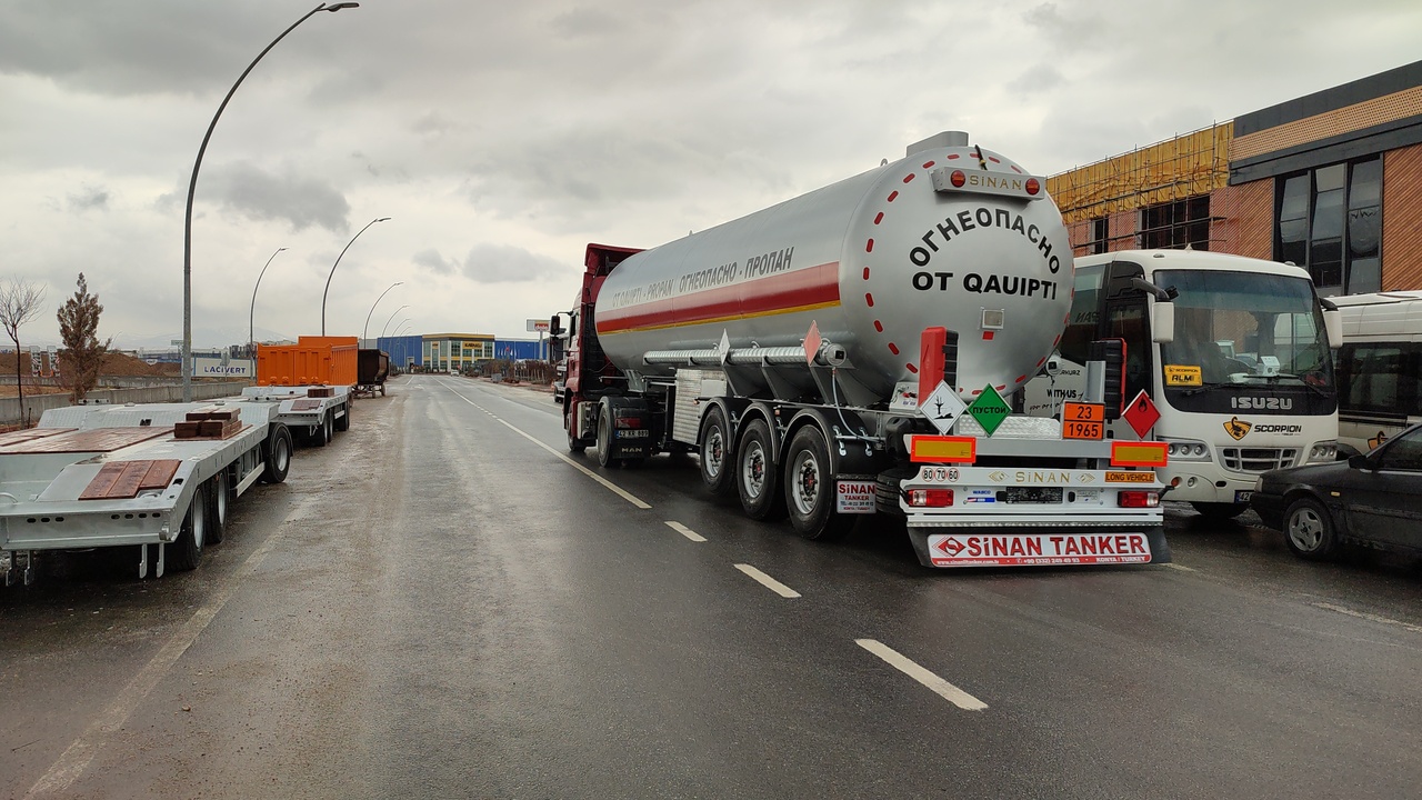 Sinan tanker LPG tanker - Газовоз - Tank semi-trailer: picture 5