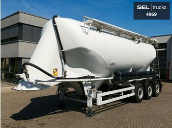 Silo semi-trailer Spitzer SF2737/2P / 37.000 l / 1 Kammer / Alu-Felgen: picture 1