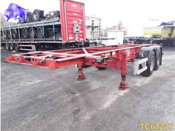 Container transporter/ Swap body semi-trailer TURBOS HOET Container Transport: picture 1