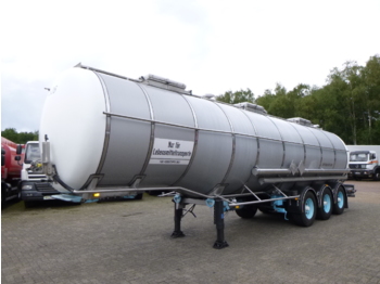 Burg Chemical / Food tank inox 36 m3 / 3 comp / ADR 01/2021 - Tank semi-trailer