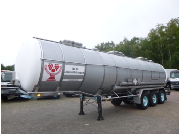 Burg Food / Chemical tank inox 36 m3 / 3 comp - Tank semi-trailer