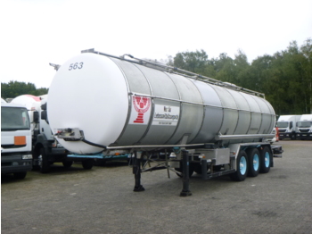 Burg Food tank inox 30.3 m3 / 1 comp - Tank semi-trailer