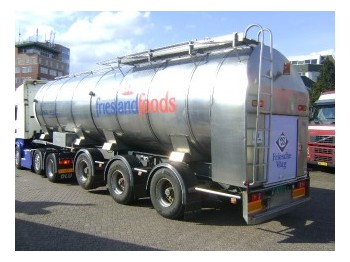 Burg RMO melktank milk water - Tank semi-trailer
