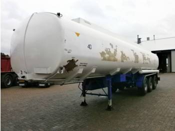 Caldal Fuel tank Alu 39m3 / 5 comp - Tank semi-trailer