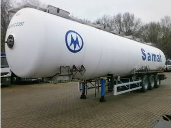 MAGYAR Chemical tank INOX 53m3 / 3comp. - Tank semi-trailer