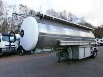 Magyar Oil tank Inox 20m3 / 9 comp. - Tank semi-trailer