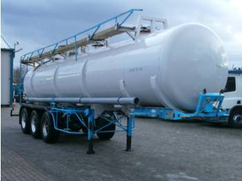 Magyar Tank chemical  24.3m3 / 1 comp. ebonite - Tank semi-trailer