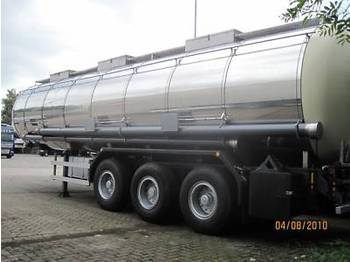 VOCOL INOX FOOD TANK TRANSPORT HEATING130*C+WASHING SYSTEEM+ABS+ADR+SAF 3xKAMER Vocol INOXtank 29300ltr+3rooms+heating 130C - Tank semi-trailer