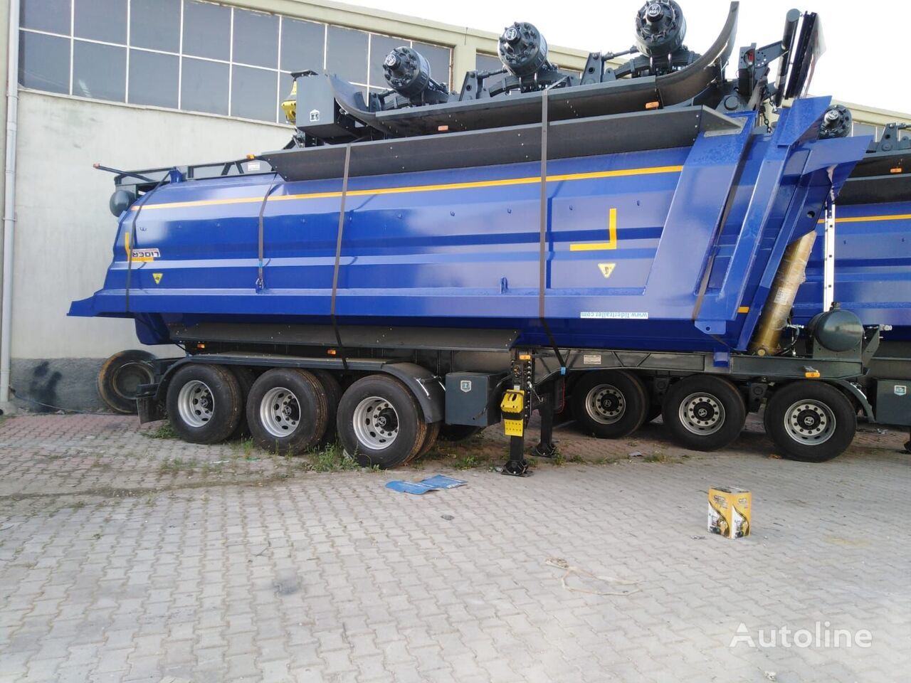 Tipper semi-trailer LIDER 2022 NEW READY IN STOCKS DIRECTLY FROM MANUFACTURER COMPANY: picture 19