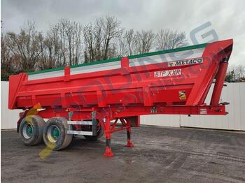 Metaco 2 ESSIEUX - tipper semi-trailer