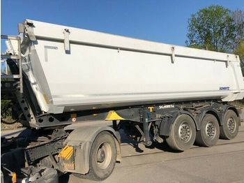 Schmitz Cargobull 25 cbm Stahlmulde, Gummidichtung, Lift, Scheibe  - Tipper semi-trailer