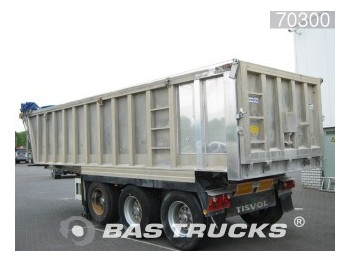 TISVOL 26m³ AluKipper Liftachse - Tipper semi-trailer