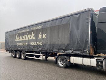 Curtainsider semi-trailer Tracon Trailers 17.000 Kg Schoteldruk / Kingpin Weight ( 44.000 Kg GvW) weinig tot geen roest / Perfect chassis: picture 1