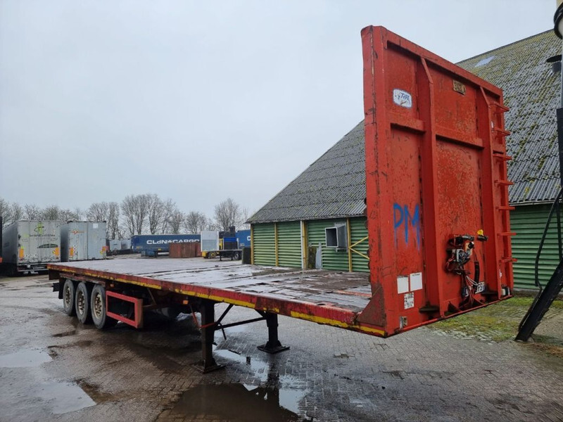 Trax 19 Meter Extendable 1x Lifting Axle - Dropside/ Flatbed semi-trailer: picture 4