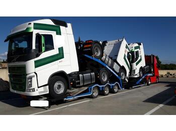 Autotransporter semi-trailer VENTE LHOR PORTE CAMION: picture 1