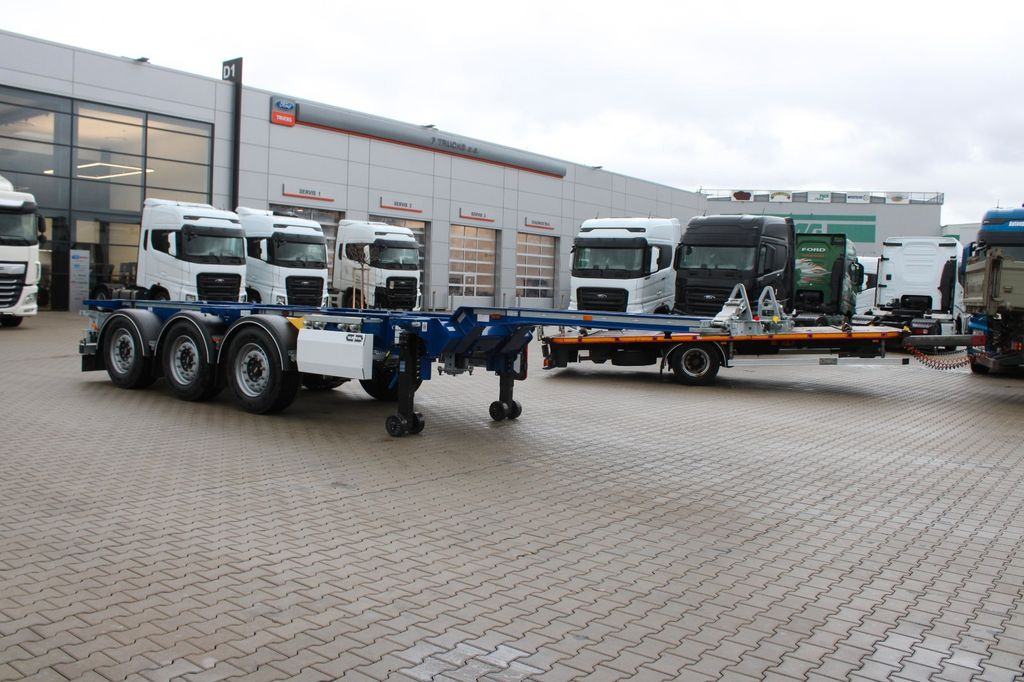 Vanhool A3C002, AXLES 9t, ADR (AT,FL, ExII, ExIII),NEW!!  - Chassis semi-trailer: picture 3