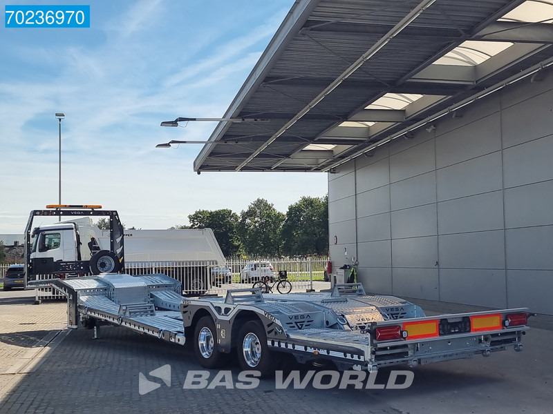 Vega 2 axles NEW! 3m Extendable Truck-Transporter SAF Heavy-Winch - Autotransporter semi-trailer: picture 5