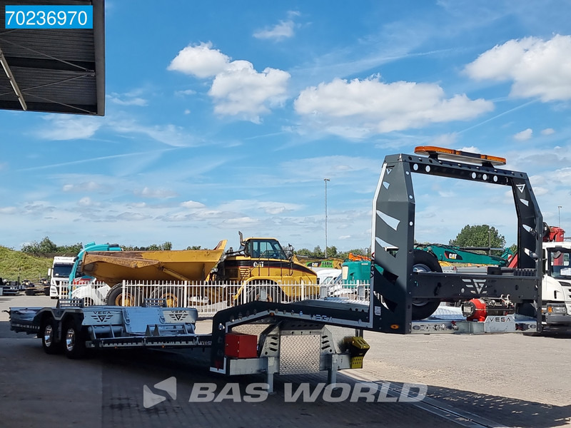 Vega 2 axles NEW! 3m Extendable Truck-Transporter SAF Heavy-Winch - Autotransporter semi-trailer: picture 2
