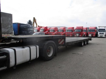 Low loader semi-trailer for transportation of heavy machinery Volkner SAL48 Tieflader: picture 1