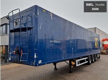 Walking floor semi-trailer Kraker CF-Z / SAF / Liftachse