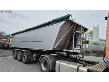 Wellmeyer Alumulde 25 cbm Stahlrahmen, Liftachse SAF Achsen - Tipper semi-trailer: picture 1