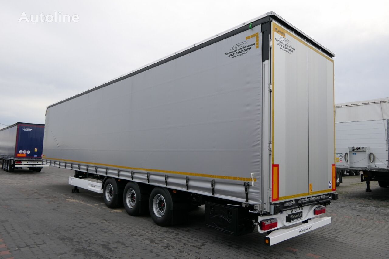 Wielton CURTAINSIDER / MEGA / BRAND NEW - 2022 YEAR / LIFTED AXLE / - Curtainsider semi-trailer: picture 3