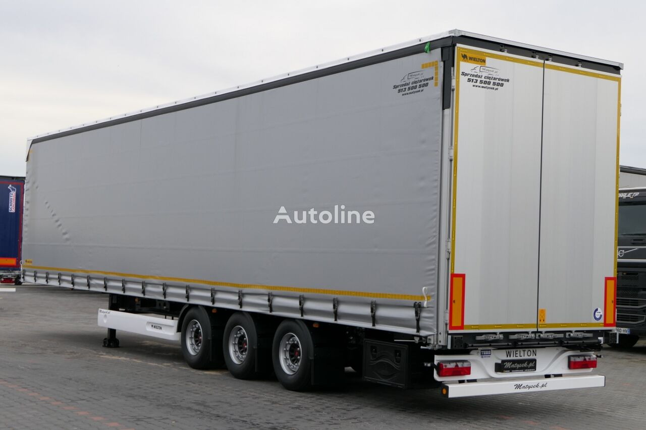 Wielton CURTAINSIDER / MEGA / BRAND NEW - 2022 YEAR / LIFTED AXLE / - Curtainsider semi-trailer: picture 4