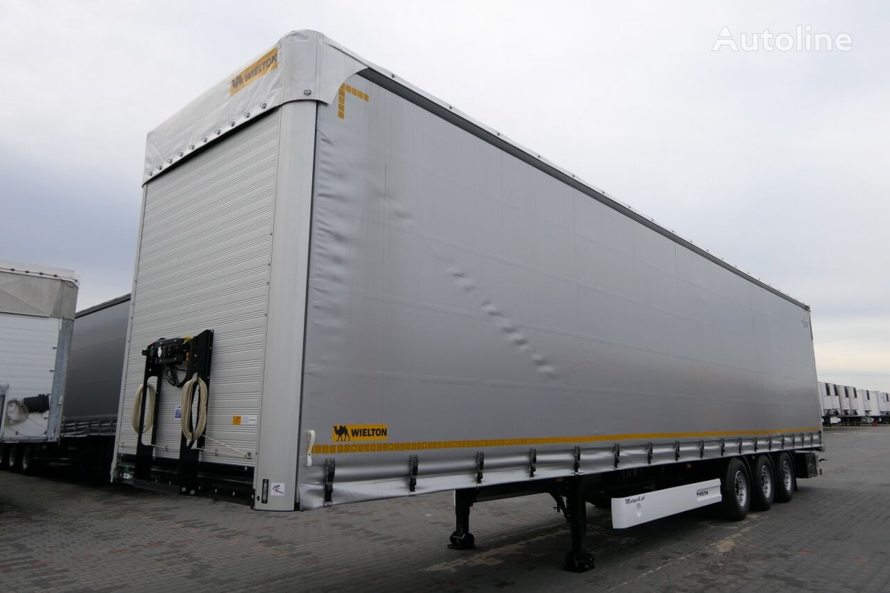 Wielton CURTAINSIDER / MEGA / BRAND NEW - 2022 YEAR / LIFTED AXLE / - Curtainsider semi-trailer: picture 2