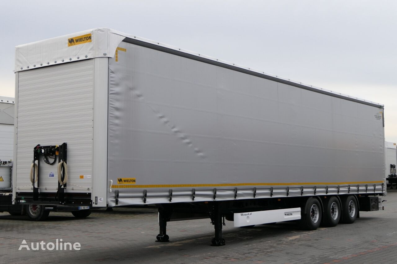 Wielton CURTAINSIDER / MEGA / BRAND NEW - 2022 YEAR / LIFTED AXLE / - Curtainsider semi-trailer: picture 1