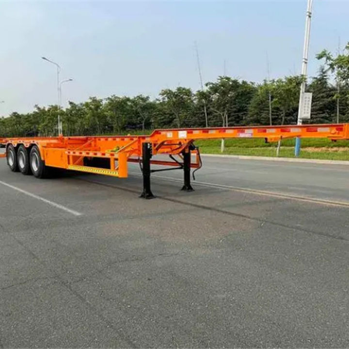 XCMG Official Semi-trailer China Brand New Skeleton Container Semi Trailer - Chassis semi-trailer: picture 4