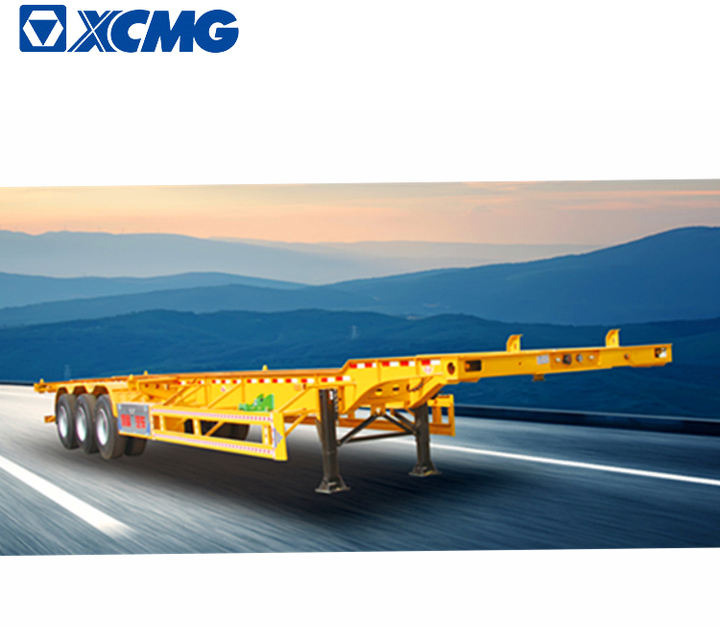 XCMG Official Semi-trailer China Brand New Skeleton Container Semi Trailer - Chassis semi-trailer: picture 2