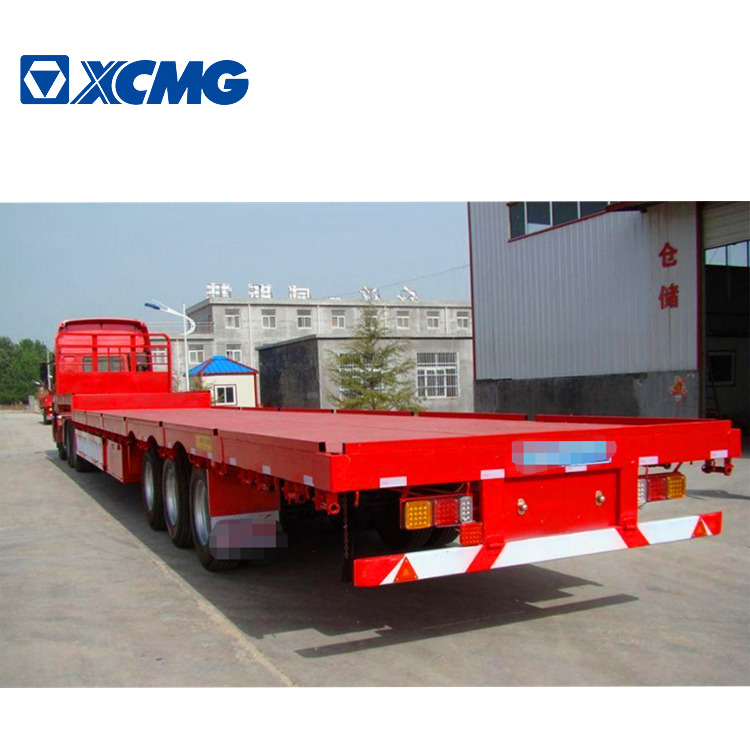 XCMG Official XLYZ9400TPB 53 Ft Aluminum Flatbed Semi Trailers - Dropside/ Flatbed semi-trailer: picture 1