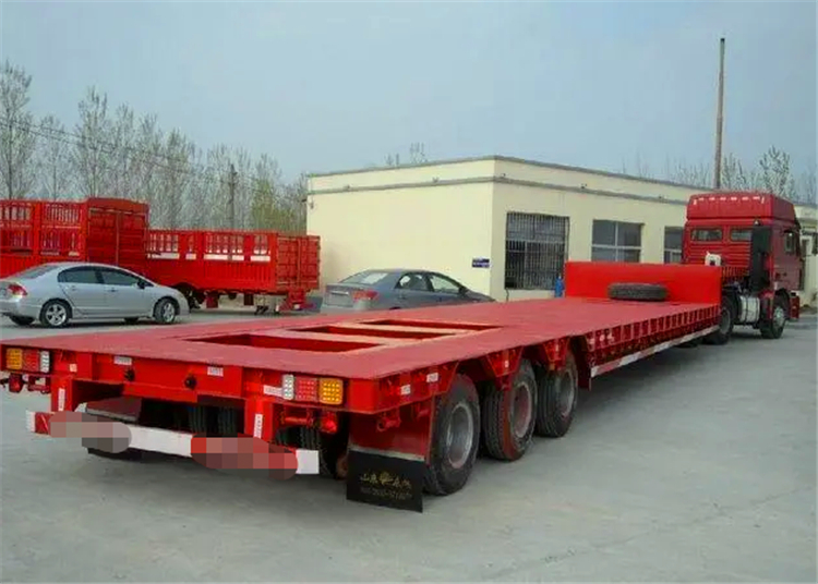 XCMG Official XLYZ9400TPB 53 Ft Aluminum Flatbed Semi Trailers - Dropside/ Flatbed semi-trailer: picture 2